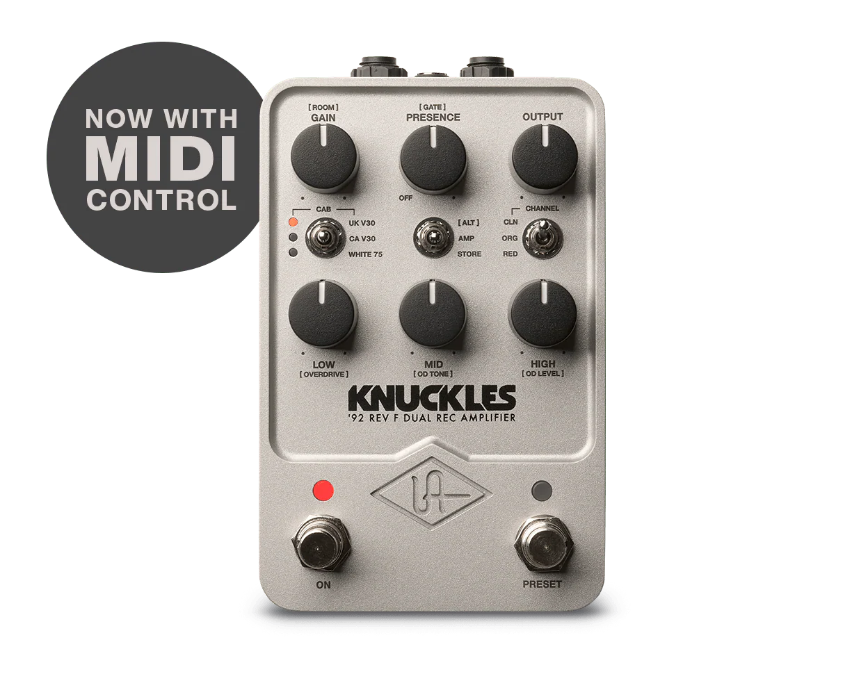 UAFX Knuckles '92 Rev F Dual Rec Amplifier